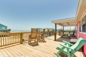 Image of Oceanfront Deck Surfside Beach Vacation Rental!