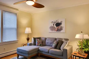Image of Walk to Lake Superior Ontonagon Home with Fire Pit!