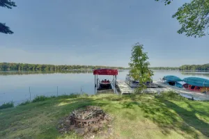Image of Big Fish Bay Hideaway - Rice Lake Home with Dock!