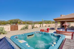 Image of Hot Tub, Yard and Views Spacious Cave Creek Home