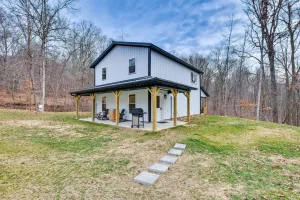 Image of Modern Salineville Cabin on 13 Acres w/ Fire Pit!