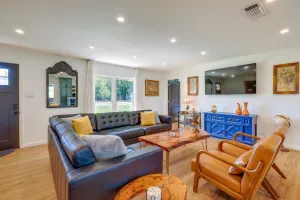 Image of Chic Johnson City Home w/ Yard & Fire Pit!