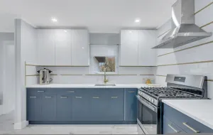 Image of Cozy Family Home Fireplace and Backyard Playset