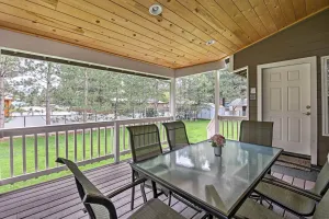 Image of Game Room, Yard, Deck and Fireplace Lakeside Home
