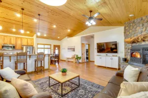 Image of Pet-friendly Show Low Cabin w/ 1-acre Fenced Yard!