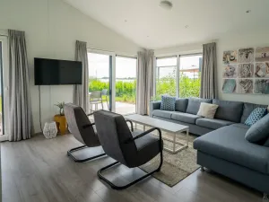 Image of Modern Chalet on the Water of the Markermeer