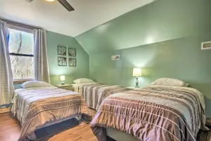 Image of Dock with Boat Slip Cozy Cabin Near Leesville Lake!