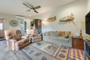 Image of Pet-friendly White Pigeon Apartment w/ Fire Pit!