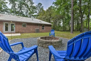 Image of Serene Live Oak Home with Fire Pit by River and SOSMP!