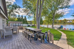 Image of Boat Dock and Backyard Rock River Retreat