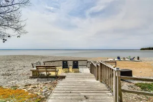Image of Breathtaking Sunsets: Lake Huron Beachfront Escape