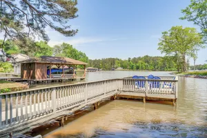 Image of Milledgeville Home w/ Game Room & Private Dock!