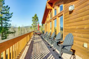 Image of 24STR-00018 Fairplay Home Mtn View, Deck and Grill