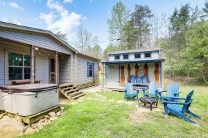 Image of Hot Tub & Fire Pit: Getaway in Sevierville!