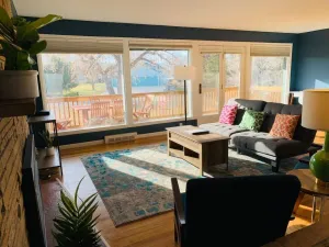 Image of Private Fireside Nest on Huge Lot Near Old Town!