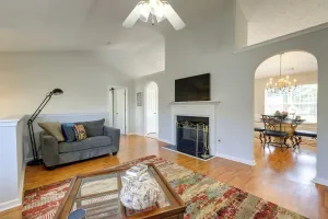 Image of Spacious Georgia Home w/ Deck, Grills & Fireplace!