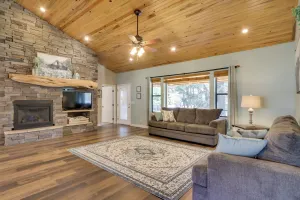 Image of Modern Show Low Home with BBQ and Fire Pit!