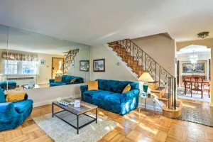 Image of Yeadon Townhome with Porch, 7 Mi to Center City