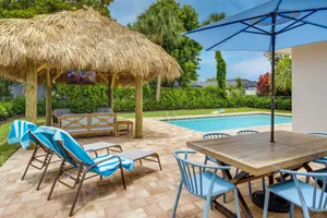 Image of Private Pool + Bar: Palm Beach Gardens Getaway