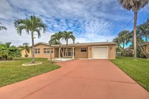 Image of Tropical Cape Coral Home w/ Private Dock on Canal!