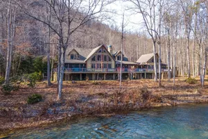 Image of Serenity on the River Luxe Lewisburg Cabin!