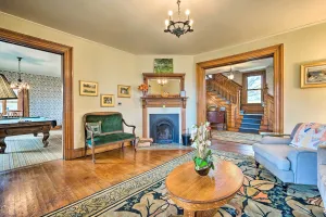 Image of Pet-Friendly Moriah Homestead with Fire Pit!