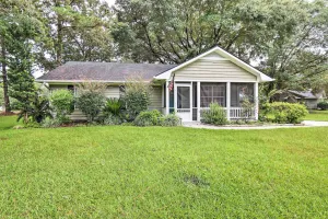 Image of Peaceful Beaufort Home with Front Porch and Grill