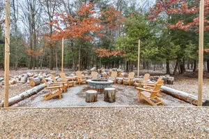 Image of Houtzdale Home w/ Shuffleboard & Pickleball!