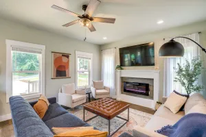 Image of Getaway with Fire Pit 3 Mi to River Arts District!