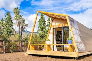 Image of Urban Glamping Oasis: Comfort & Adventure Combined