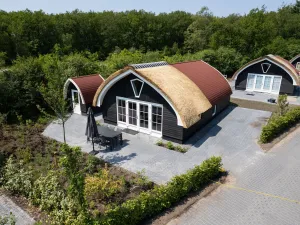 Image of House With a Terrace on the Edge of the Forest