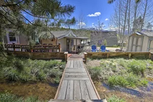 Image of Fireplace, Deck and Mtn Views Grand Lake Home!