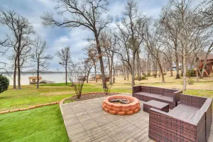Image of Home on Lake Fork: Patio, Grill & Fire Pit!
