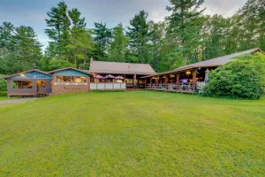 Image of Handcrafted Log Cabin in Candor Group Getaway!