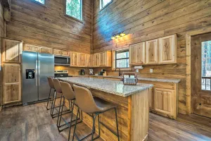 Image of 'sutton Ridge' Cabin Rental: Hot Tub & Swing Set!