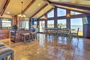 Image of Lay Lake Access and Views Expansive Shelby Home!