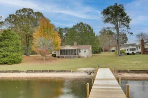 Image of Lakefront House with Boat Ramp, Dock and Sunset Views!
