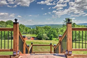 Image of Red Sweetheart Barn Studio with Mtn and River Views!