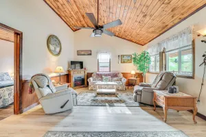 Image of 2 Mi to Lake Champlain: Cabin w/ River Access!