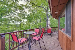 Image of Dock and Beach Access Scenic Lake Ossipee Cabin!