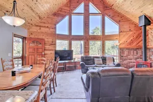 Image of Idyllic Frazier Park Cabin Views, Pool Table