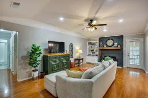 Image of Darling Waxahachie Home with Yard and Fire Pit!
