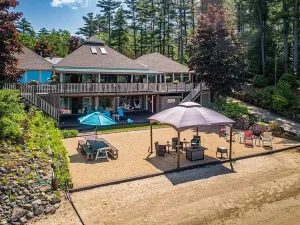 Image of Lakehouse w Private Beach Bar Lg Deck Dock