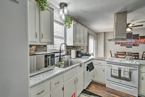 Image of Updated Fayetville Townhome-Away-From-Home with Yard