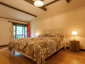 Image of Spacious farmhouse with private heated pool in a rustic garden