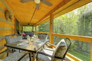 Image of Creek Access Quiet Bryson City Retreat with Hot Tub