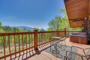 Image of Smoky Mountain Vacation Rental Cabin with Hot Tub!