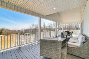 Image of Lake View + Deck: Group Getaway in Grand Rivers!