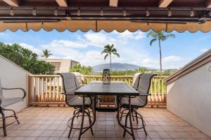 Image of Beautiful 2 Bedroom Oceanview Condo at Maui Kamaole Located at South End of Kihei Adjacent to Wailea Traditional Hawaiian Style