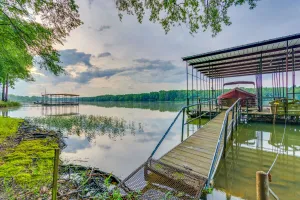 Image of Lakefront Arkansas Abode - Deck, Grill and Fire Pit